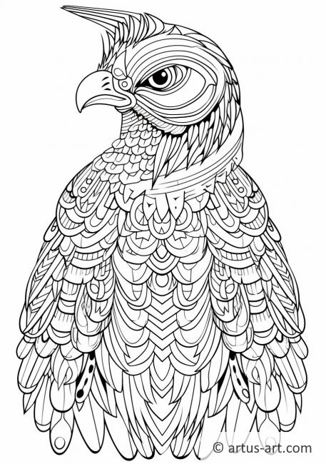 Awesome Pheasant Coloring Page For Kids